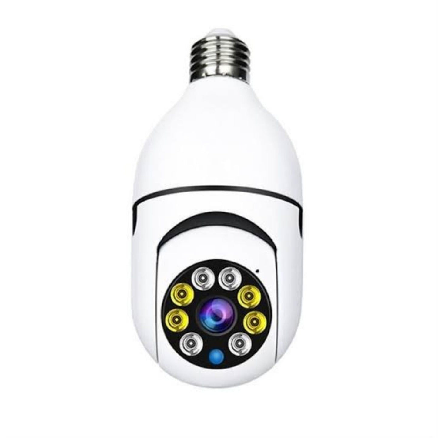 360 Rotate Auto Tracking Camera Light Bulb Wireless Wifi PTZ IP Cam Remote Viewing