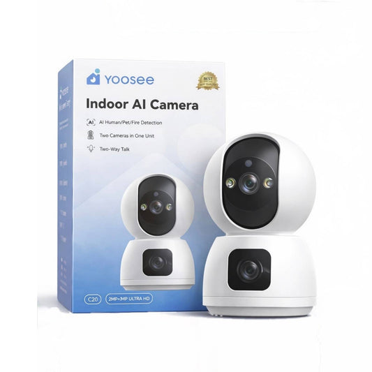 Indoor AI Dual lens Camera 2MP+2MP Ultra HD